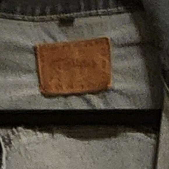 Tappitytap | Dark Indigo Stretch 3/4 Sleeve Denim Button Front Jacket | Medium - Picture 2 of 7